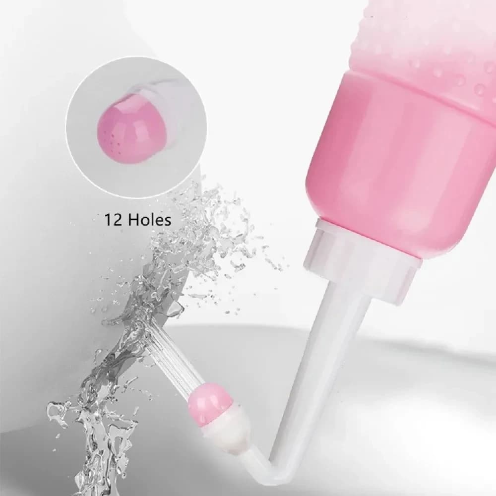 500ML Nuovo Bidet portatile Spray Bidet da viaggio portatile per le donne incinte Bottiglia di lavatrice d'acqua per la pulizia del bambino