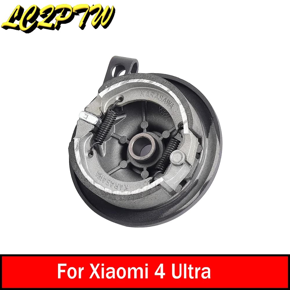 Drum Brake Pads Front Wheel Aluminum Alloy Brake Cover For Xiaomi 4 Ultra Electric Scooter Kickscooter Drum Brake Accessories