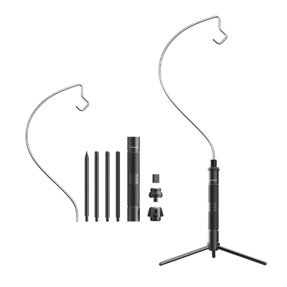 Aluminum Alloy Light Bulb Support for Detachable Lamp Portable Outdoor Wallet Easy To Build With Multifunction Tripod