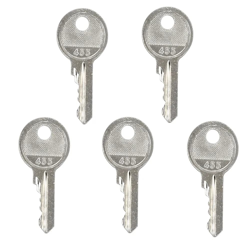 5 pc ignition keys 455 key 104466 for Skyjack Genie JLG Snorkel Baco parts