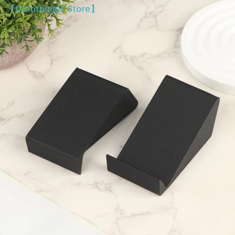 Base universale per soundbar da 2 pezzi, supporto per monitor desktop, altoparlante TV, supporto per altoparlante audio, piedini regolabili, supporto audio【AliS8】