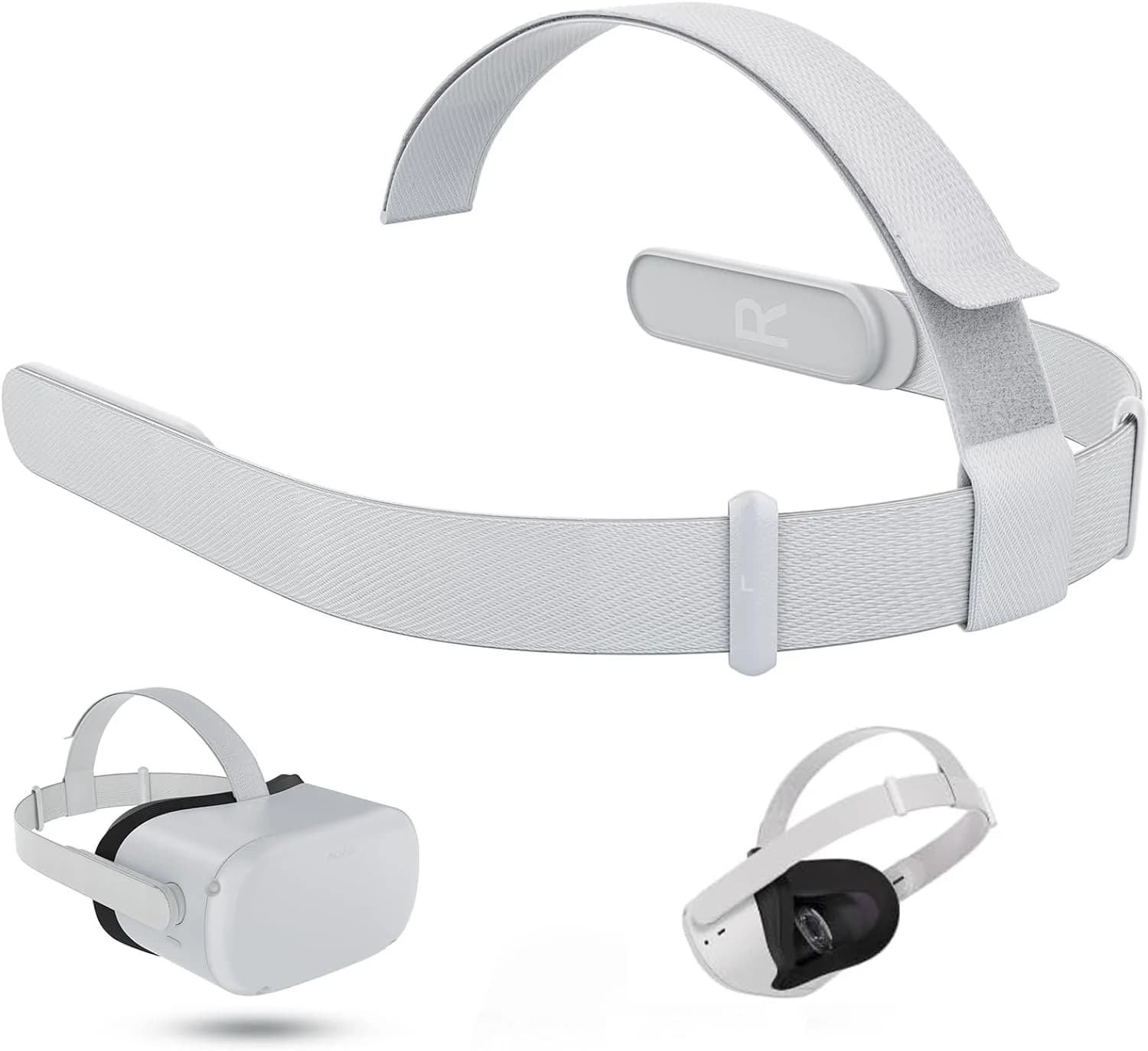 Cinturino per la testa per visore Oculus Quest 2, cinturino di ricambio compatibile con Meta Quest 2 e Oculus Quest 2