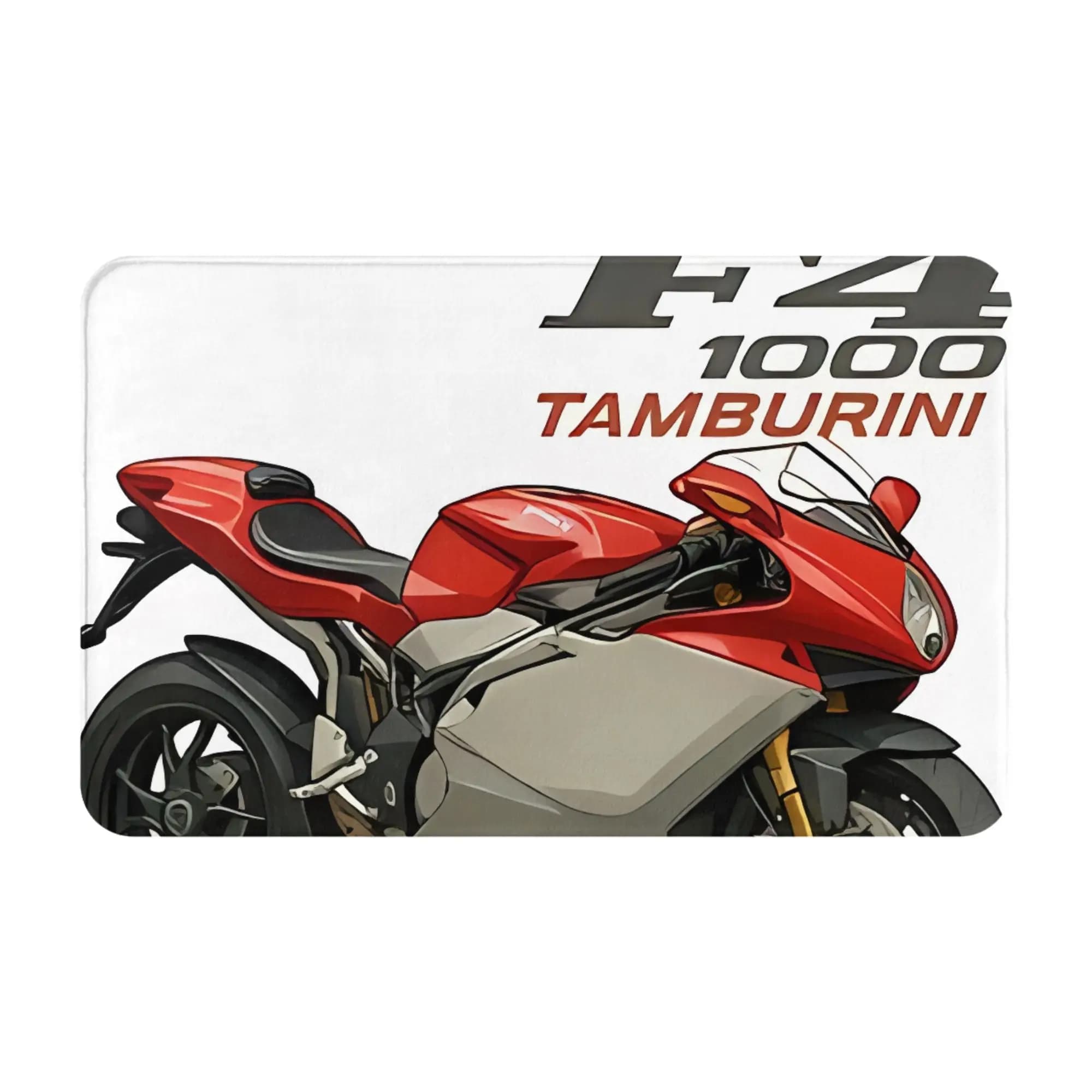 Mv Agusta 1000 Tamburini Digital Christmas Decorations Bedroom Mat Mv Agusta Doormat Kitchen Carpet Balcony Rug Home Decoration