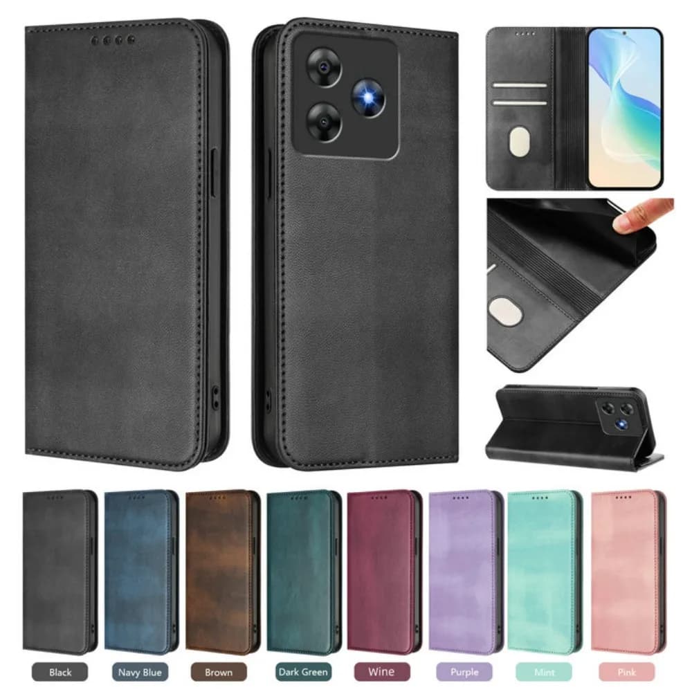 For Blackview Wave 10 Flip Case RFID Leather Book Etui for Blackview Shark 9 Case Black View Wave 9C 8C 8 C 7C 10 Wallet Funda