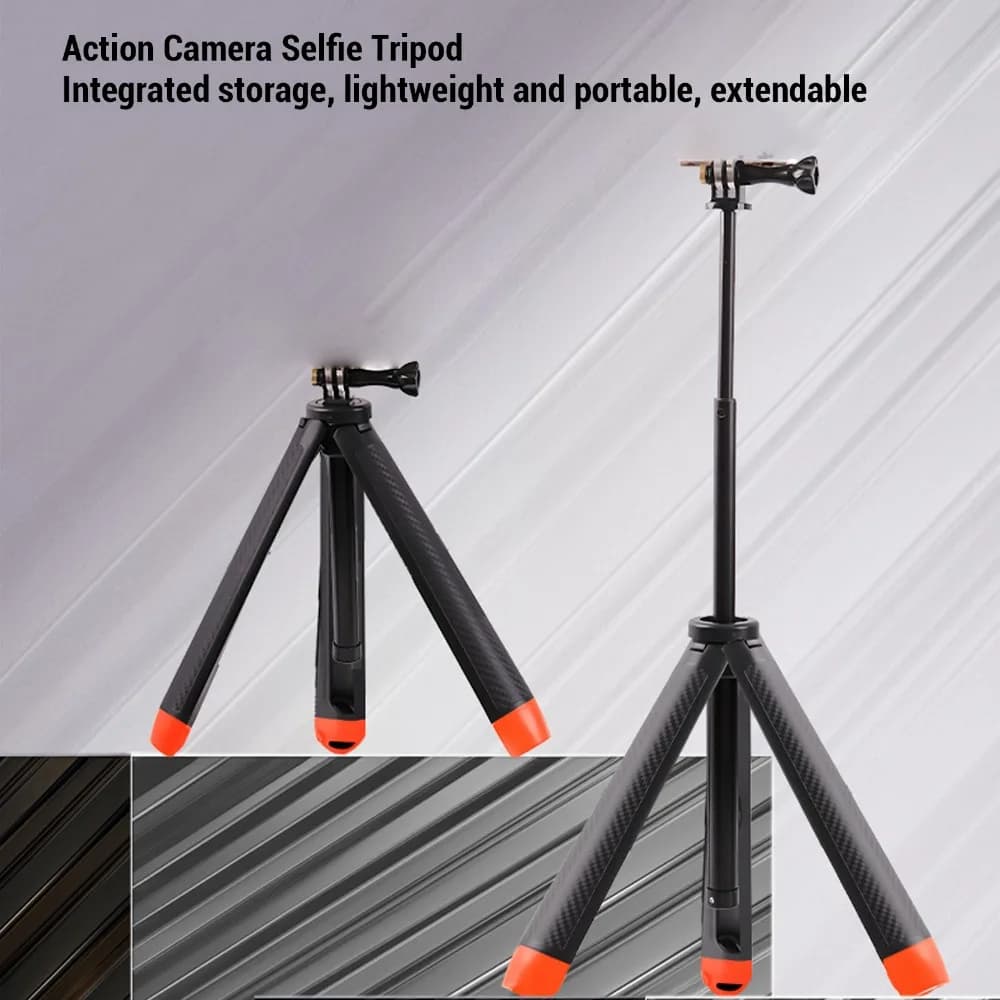 Bastone Selfie 4 in 1 with Treppiede, Floating and Water Resistant for Action 5 Pro 4 3, X4 X3 Ace Pro 2 and the Most Action Camera