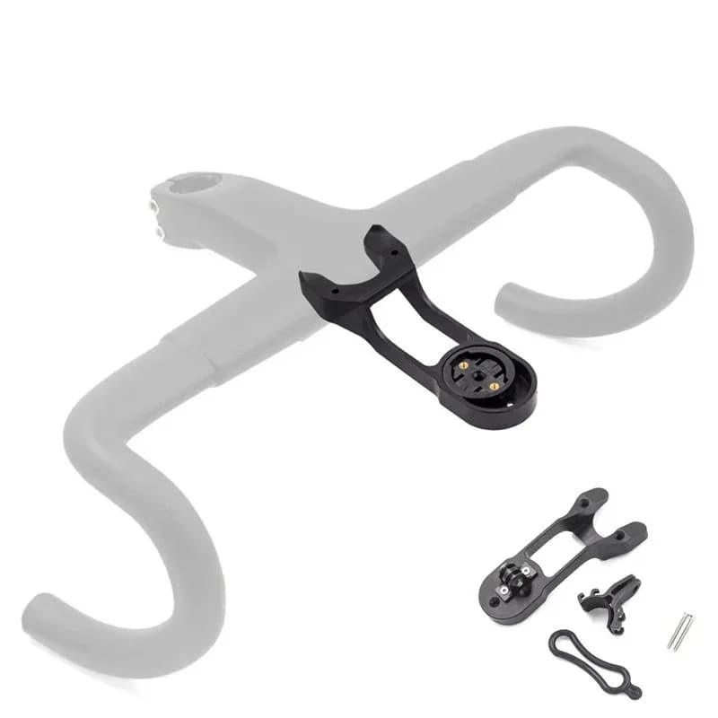 Manubrio integrato per bicicletta da strada Utilizzare supporto per computer per accessori bici Garmin/iGPSPORT/Blackbird MOST Light EIEIO