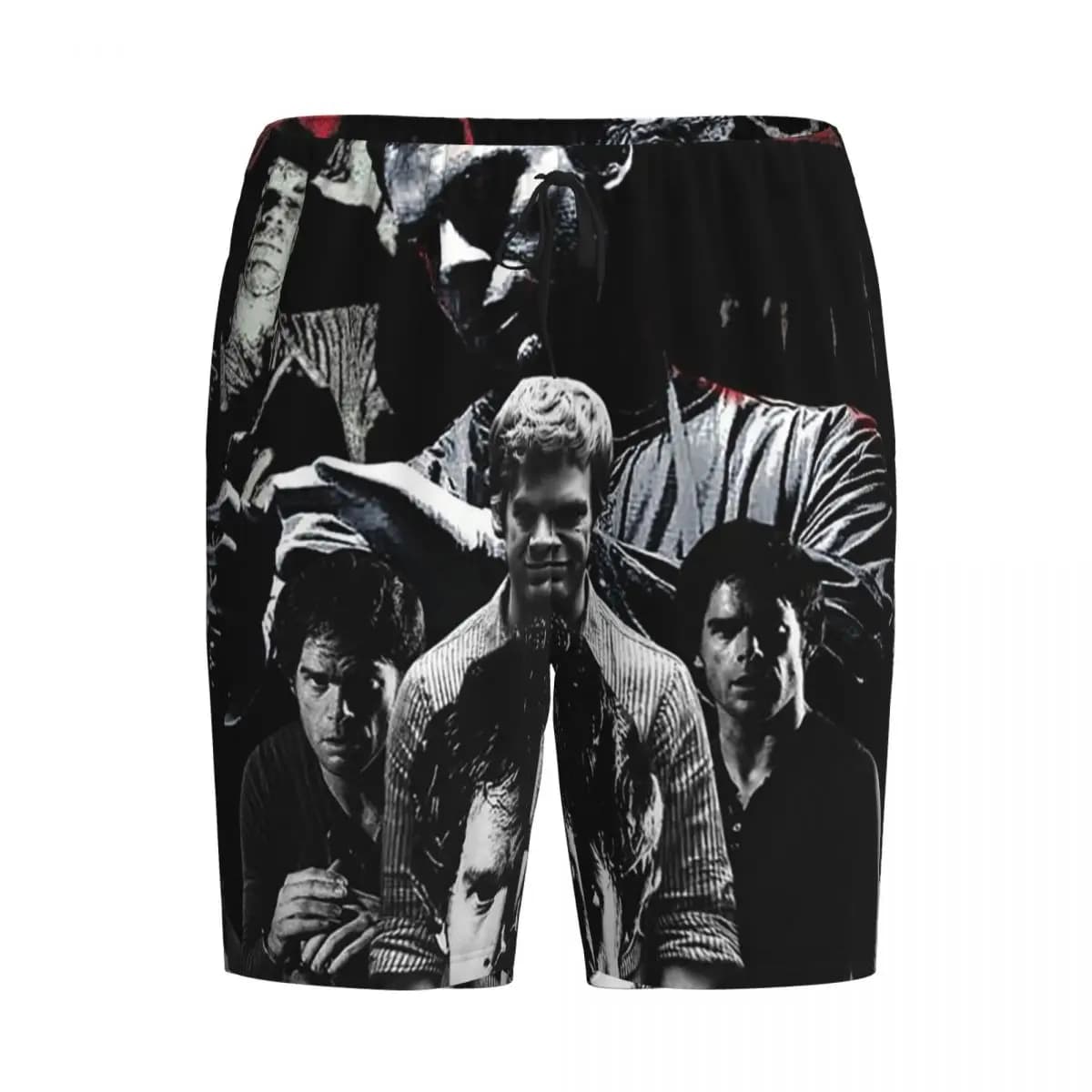 Custom Dexter Morgan Movies Shorts Sleeping Pants Men Pajama Pants Lounge Sleep Sleepwear Bottoms