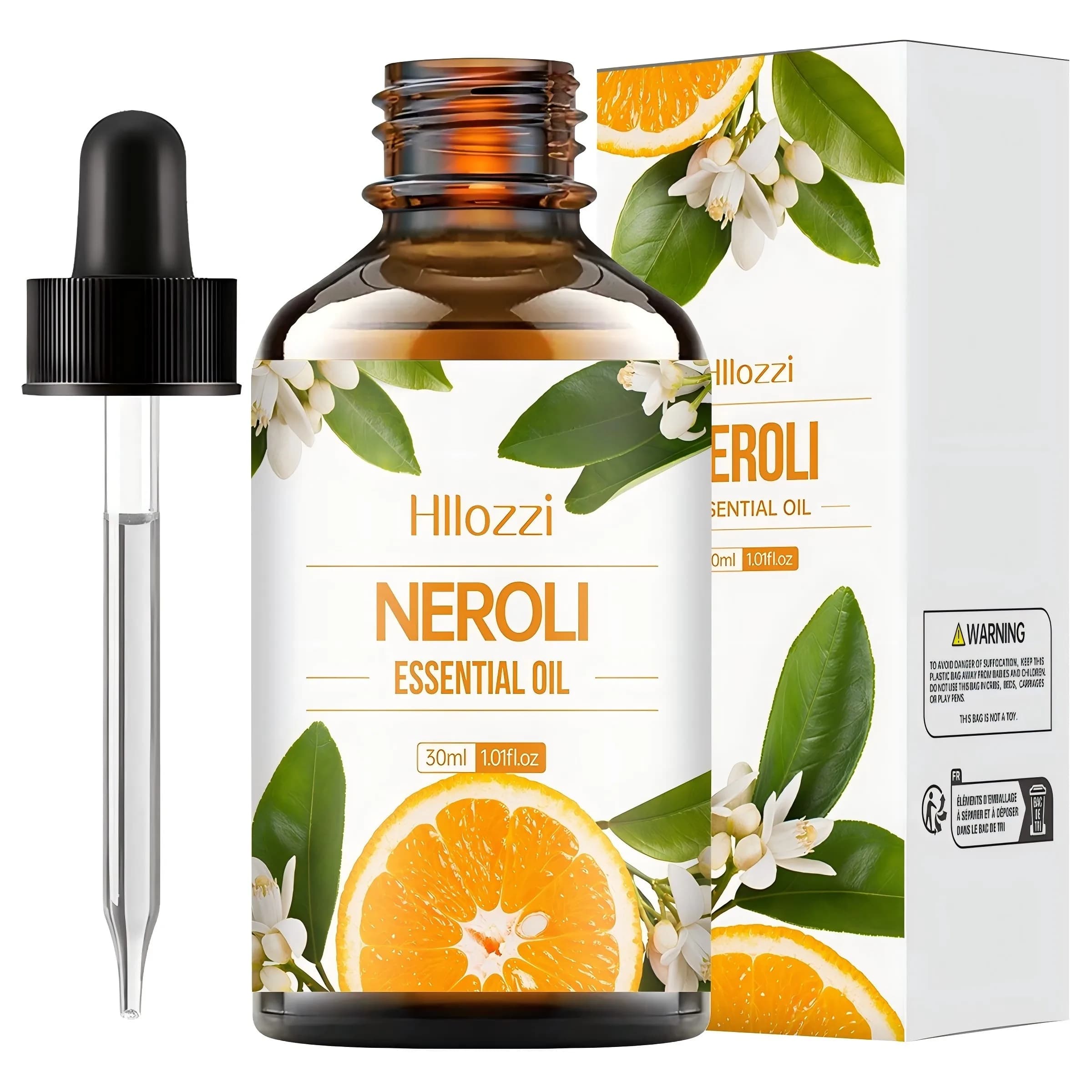 30ml Neroli olio essenziale cura dei capelli aromaterapia umidificatore bruciatore candela fatta a mano fai da te