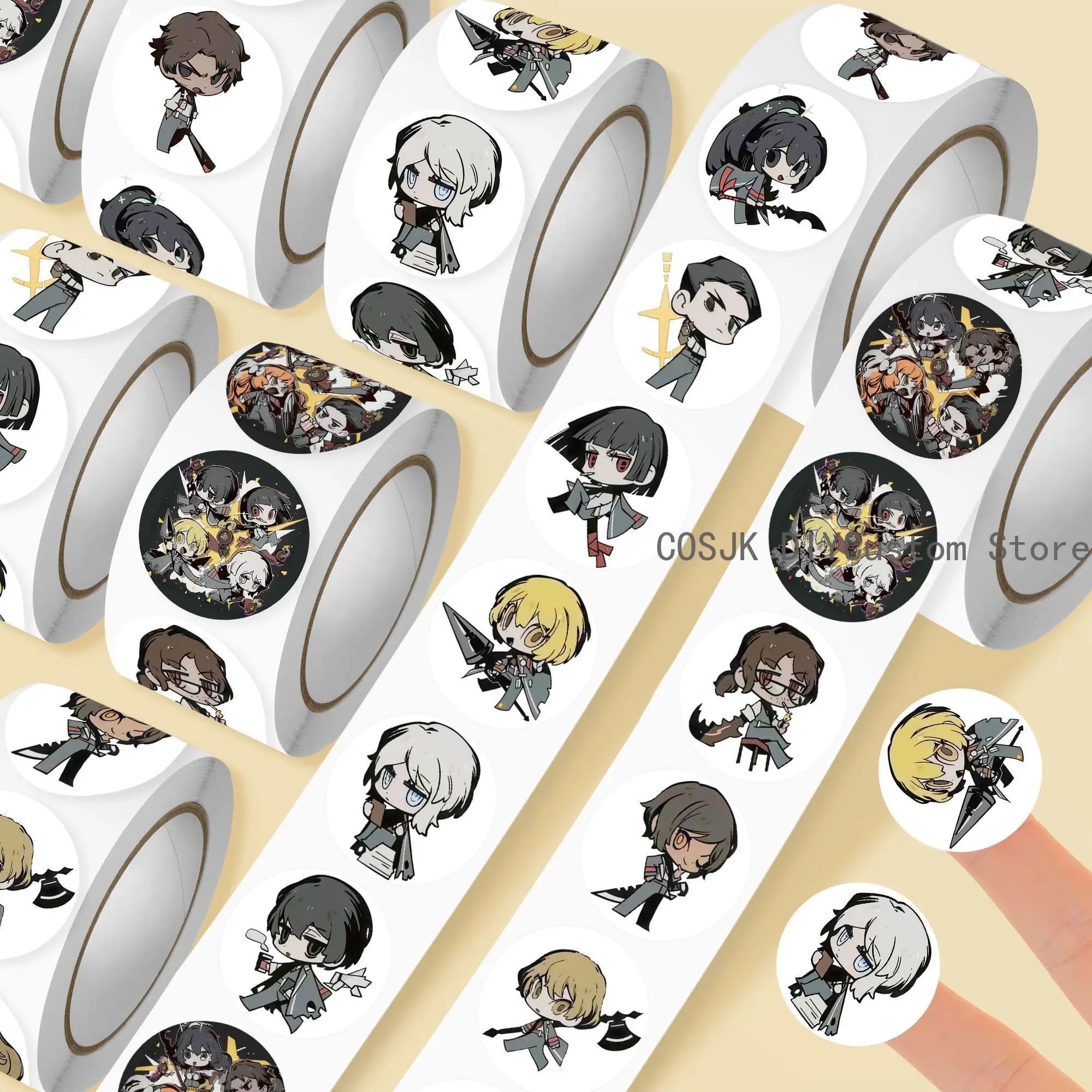 500 Pieces/Tool Wall decal Soul Limbus Company Yi Sang Version Q, Fa-da-Te decor for Laptop, Envelopes, Scrapbook, Car, Moto, Student Gift