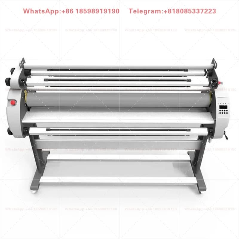 1600mm Electric Cold Laminating Machine - Smooth Effect for UV DTF AB Film, Sticker & Sublimation Paper Cover Laminator