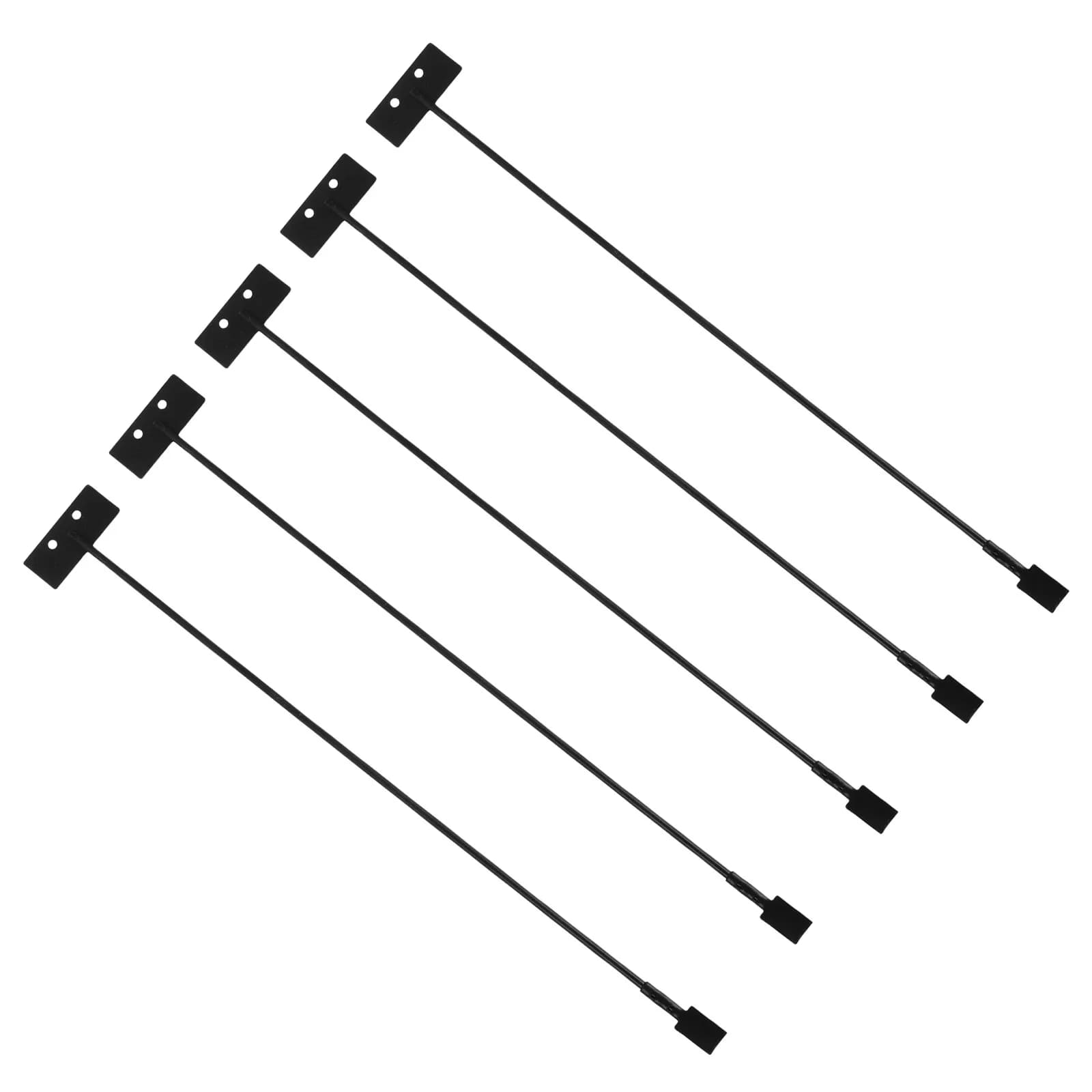 5Pcs Clock Pendulum Suspension Rod Metal Wall Clock Hanging Hardware Mechanical Part Repair Support Rod for Home Office Decor
