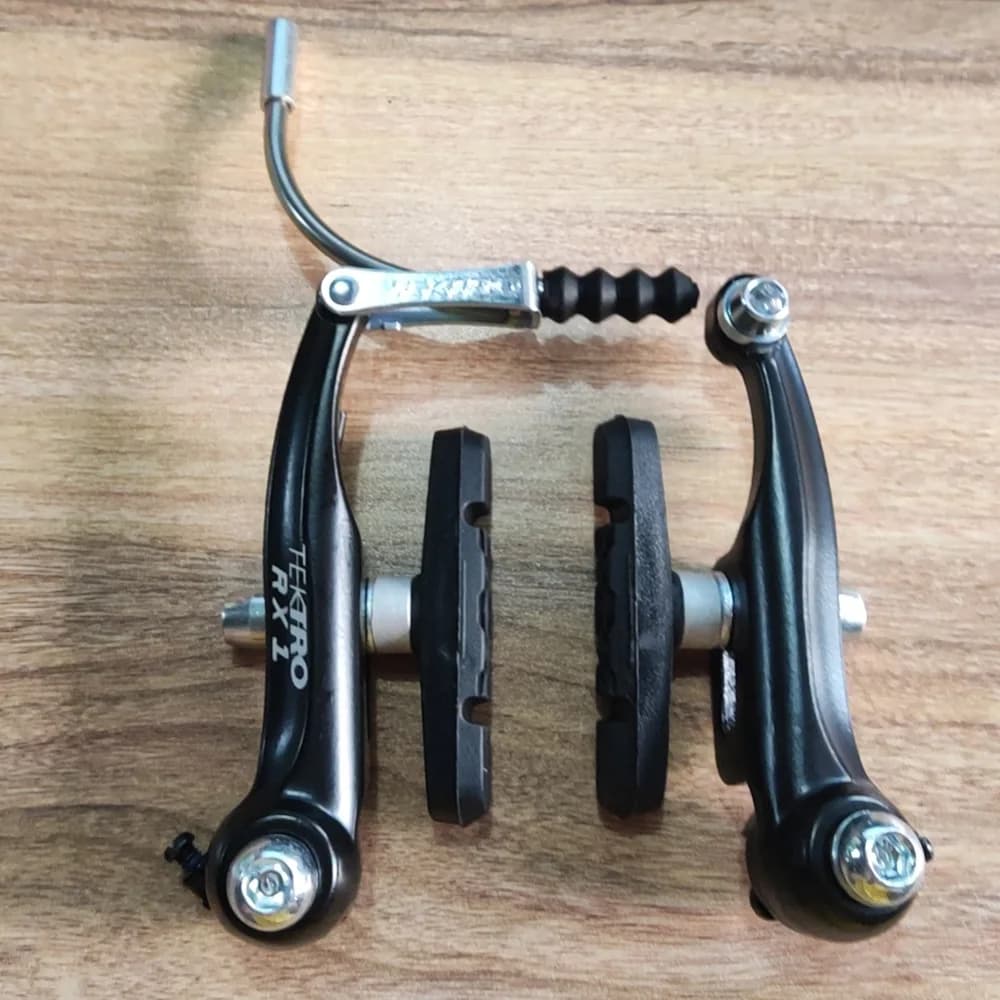 TEKTRO Mini-V RX1 BMX pinza freno in lega di alluminio trazione laterale \ morsetto per bicicletta lunghezza braccio 80 mm con ganasce freno 836,12
