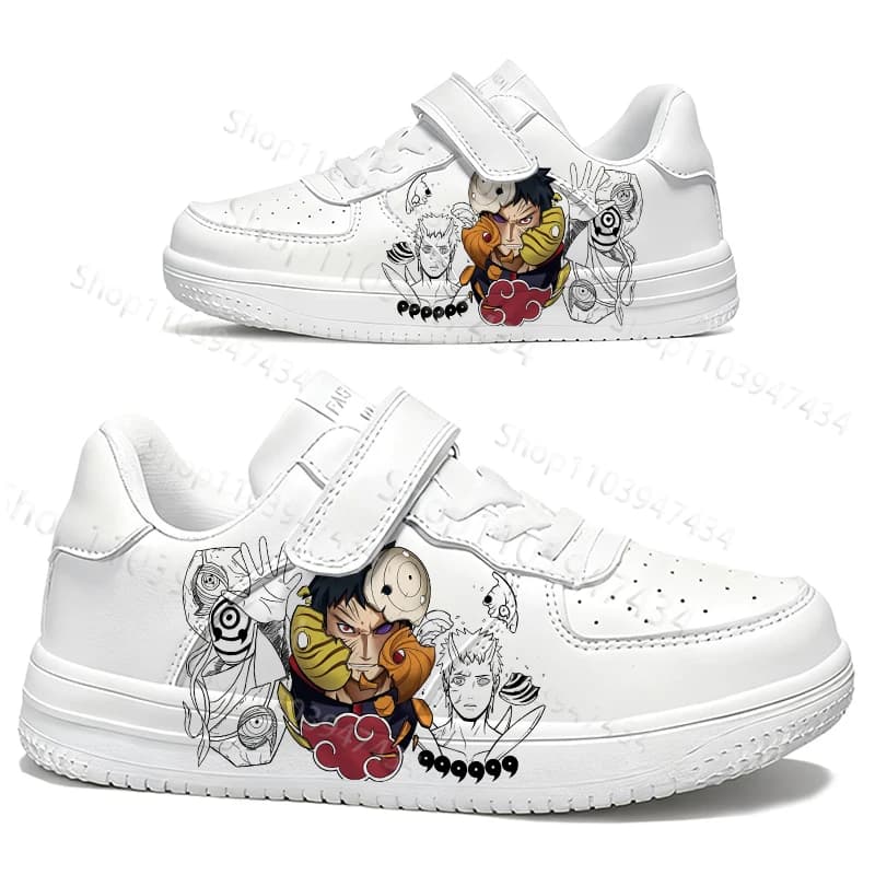 Sneakers NARUTO Uchiha Obito per Adolescenti, Scarpe Sportive Casual Comode per Ragazzi e Ragazze, Regalo con Spedizione Gratuita