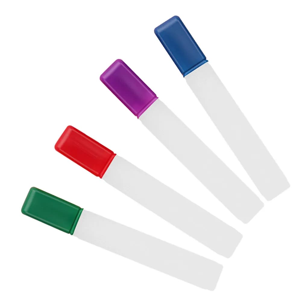 Set di 4 Scatole Porta Aghi da Maglia, Organizzatore Portatile in Plastica per Aghi Lunghi, per Forniture da Cucito e Conservazione di Lavori a Maglia