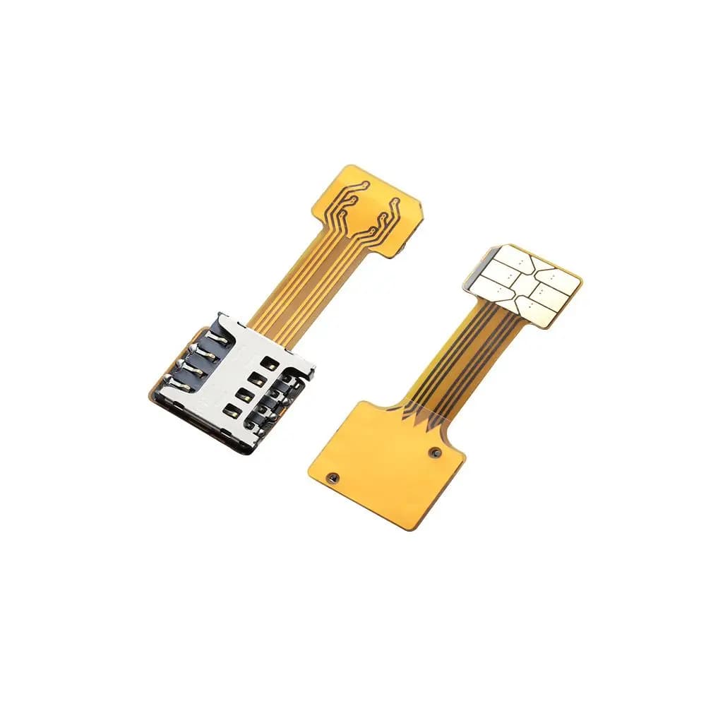 Adattatore Geek TF DIY Hybrid Sim Slot Nano Cato Dual SIM per estensore Micro SD