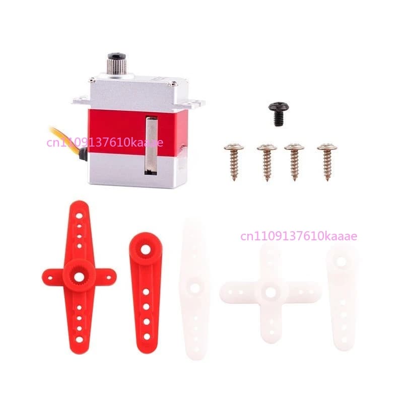 Servo digitale con ingranaggi in metallo per piastra oscillante di elicotteri di classe 380-450, ricambi RC ad alta precisione