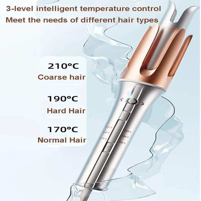 Automatic curling iron Large curling Tool for hair styling to negative ions Automatic ceramic curling iron PTC