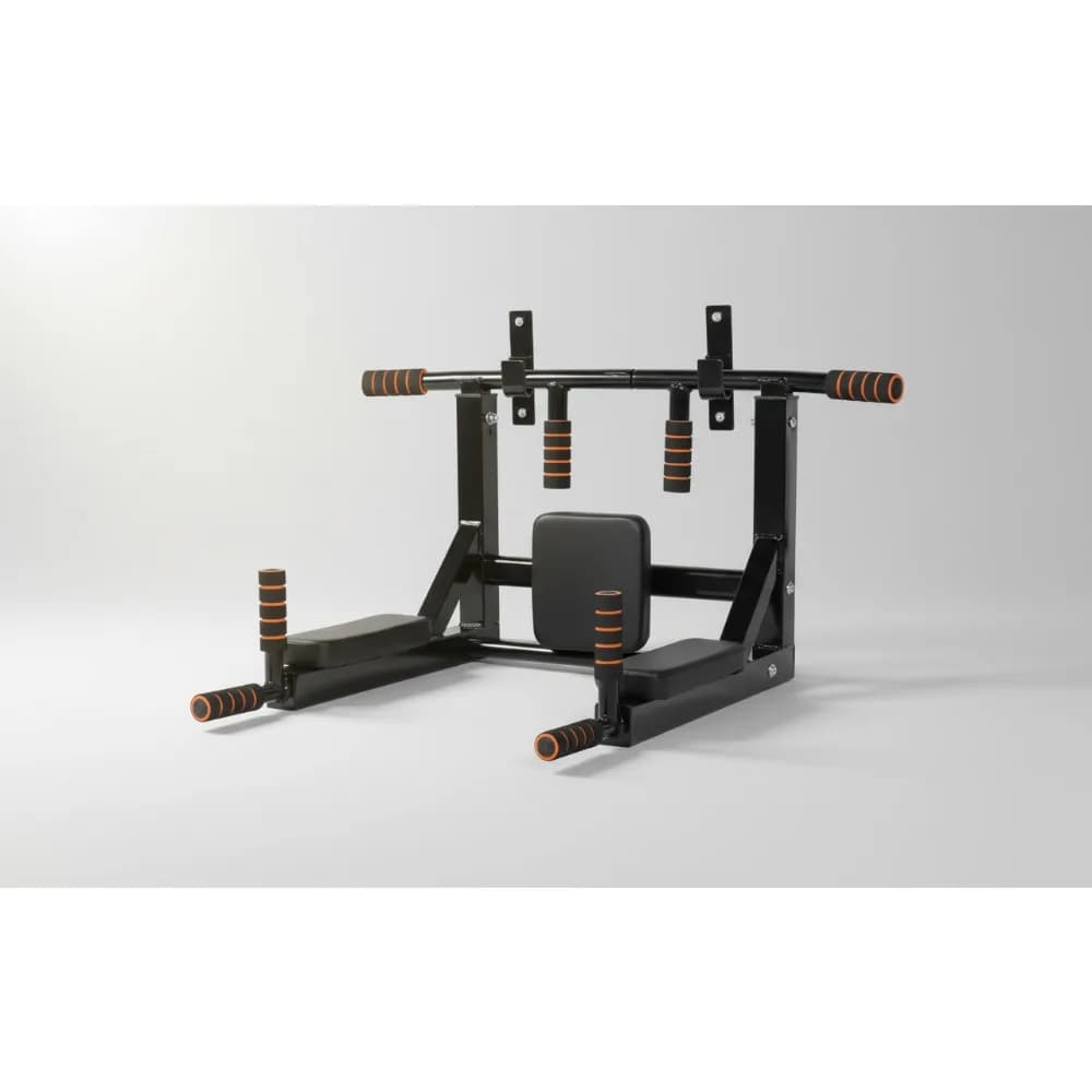 Wall mounted traction bar Diving station for multi-handle force training Supports full body training 440 pounds