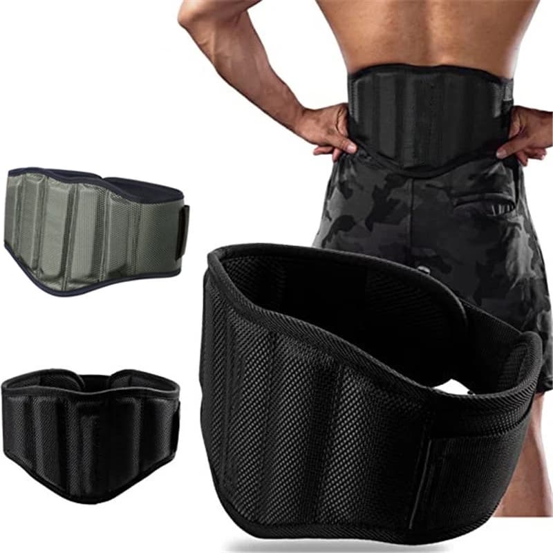 Cintura per sollevamento pesi in EVA Cintura per allenamento con supporto per la schiena con fibbia in metallo Uomo Donna Palestra Squat Stacco Powerlifting Cross Training