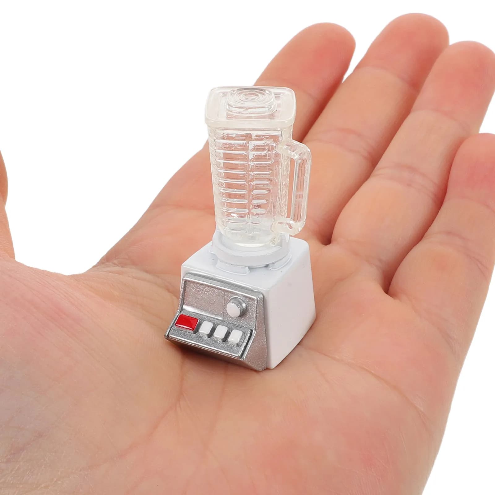Mini Estrattore di Succo Realistico, Piccolo Frullatore per Casa delle Bambole, Accessori per Set Cucina, Decorazione Mini Casa, Cibo Finto