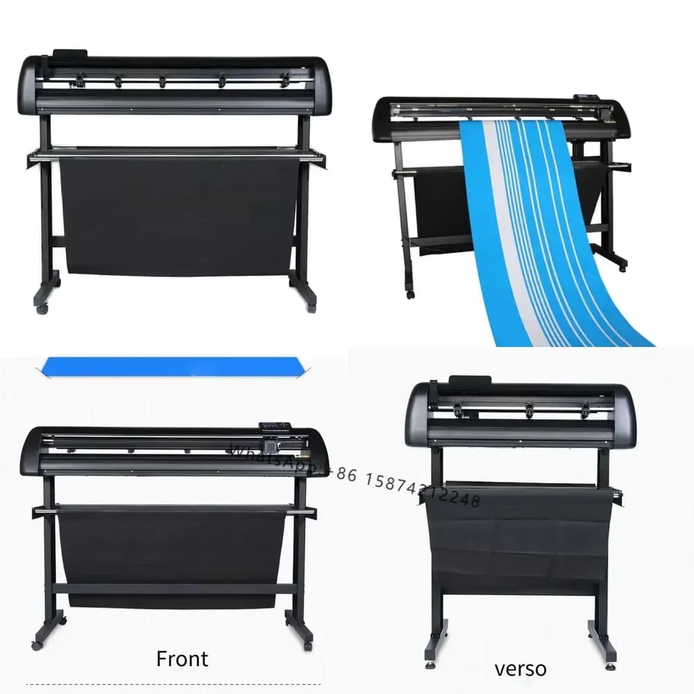 Plotter da Taglio da 53 Pollici, Macchina Plotter per Vinile con Software Signmaster, Plotter Grafico