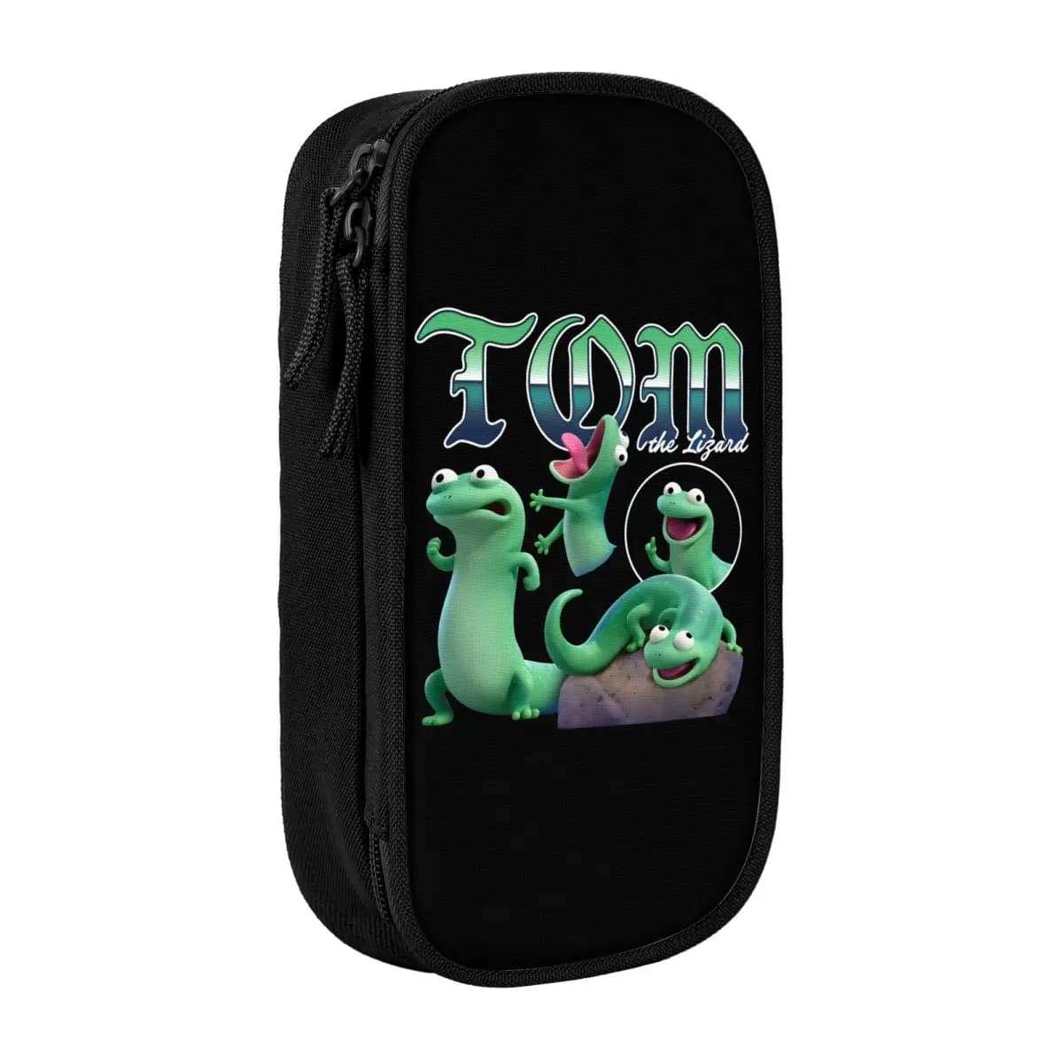 Astuccio per matite Tom Lizard Meme, astuccio per matite Hoppers, astuccio per penne per ragazza e ragazzo, borse per matite di grandi dimensioni, accessori per materiale scolastico