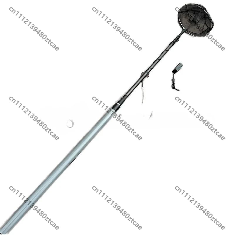 Rete da Pesca Telescopica Elettrica in Lega di Alluminio Ultra Leggera 4,2M 5000W 9000W, Strumento di Pesca Automatico Retrattile per Pesca all'Aperto