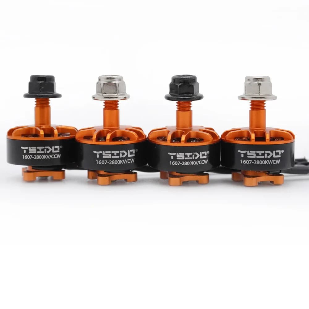 YSIDO 1607 2800KV 3850KV 2-4S CW/CCW Brushless engine for RC FPV Freestyle 3 inch Cinewhoop channeled drone Tyro79