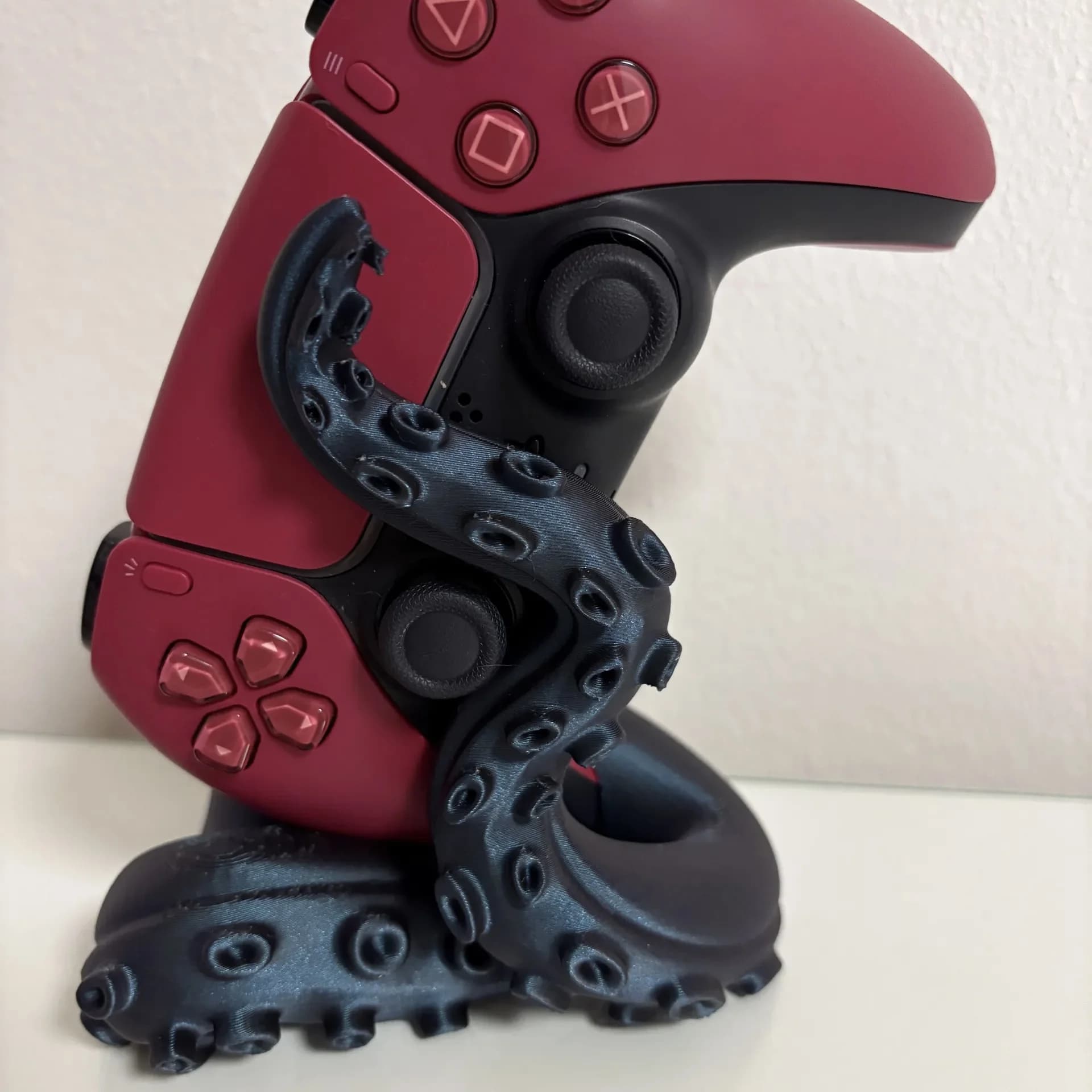 Supporto per Controller PS5 a Forma di Polpo Stampato in 3D, Statuetta Decorativa da Scrivania, Regalo per le Feste