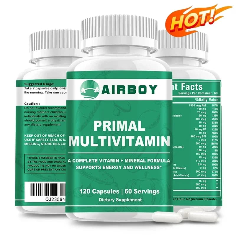 Multivitamin for men and women: boosts energy, strengthens the immune system and improves daily performance
