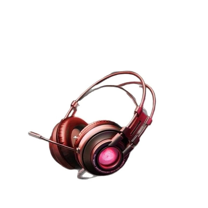 7.1 channel e-sport headphones, computer headphones eating microphone for chicken noise reduction