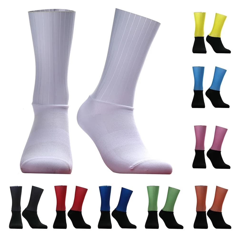 2026 Team Cycling Seamless Aero New Socks Bike Socks Anti Slip Road Bicycle Socks Outdoor Racing Bike Compression Sport Socks