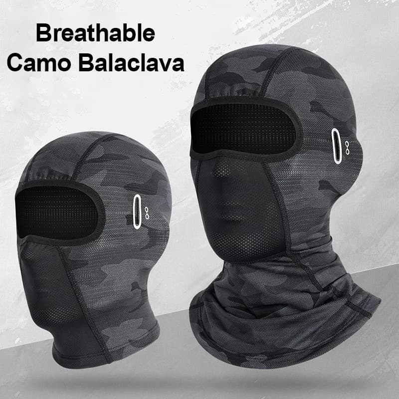 Motorcycle Balaclava Cycling Unisex Helmet Liner Cooling Ice Silk Sun Protection Breathable Quick Dry Windproof Fishing Mask