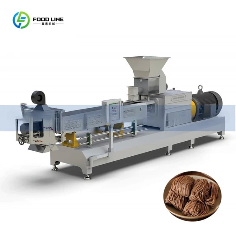 Macchina Automatica in Acciaio Inossidabile per la Produzione di Noodles Istantanei, Set Completo, Motore per Pasta Non Fritta per Produttori di Noodles Istantanei