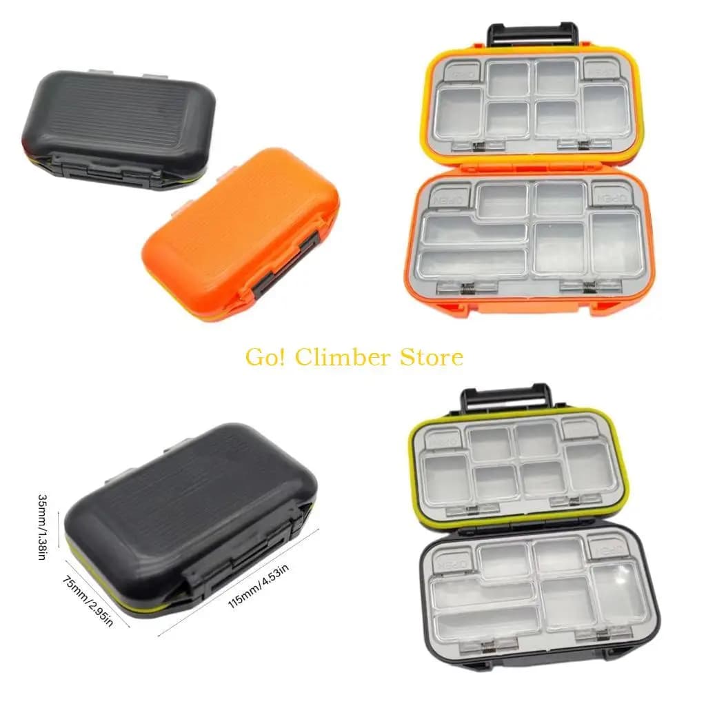 Q84C Escere pesca Box Tackles Box Box Waterproof Treules Case
