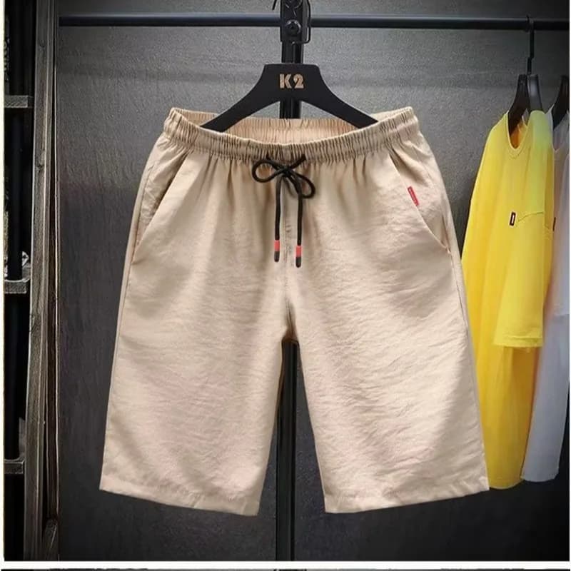 Ice Silk Casual Pants Women Summer Color Five-Point Shorts Loose plus Size Quick Dry Sleepwear Big Underwear