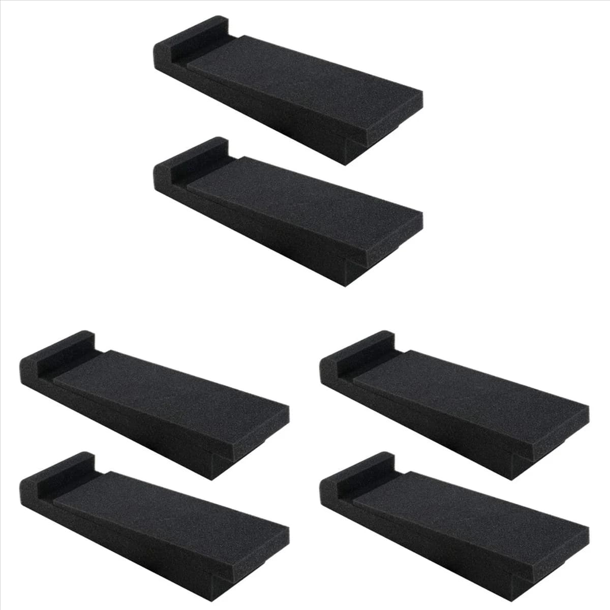 BAAU 3X Insulating Speaker Bearings for Studio Monitor Support Bearings, Base Acoustic Foam for 3-inch 10 inch Speakers
