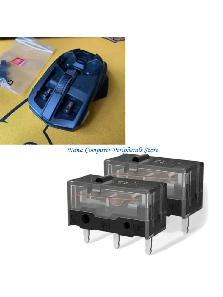 F68C 5/2 PECIES KAILH GM8.0 Micro mouse switch for 3 pin point black mouse