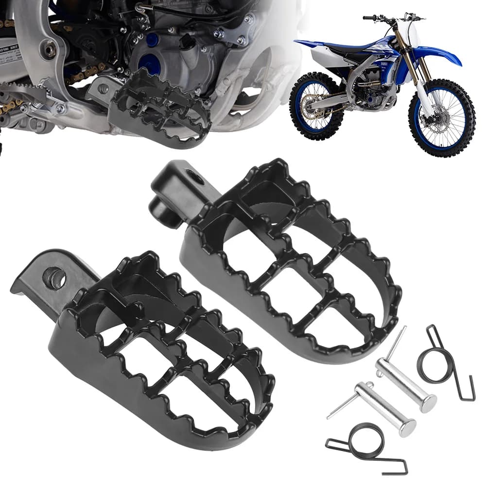 Pedane moto Pedali In Alluminio Per Taotao PW50 PW80 TW200 XR50R CRF50 CRF70 CRF80 CRF100F Pit Dirt Bike Dirtbike 50-125cc
