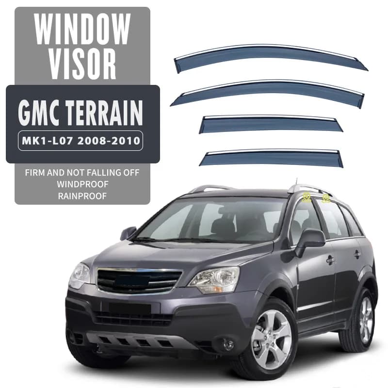 Per GMC Terrain L07 2008-2010 Finestra di Automobile Visiera Tenda Shelter Parabrezza Finestrino Laterale Pioggia Parasole Accessori Auto