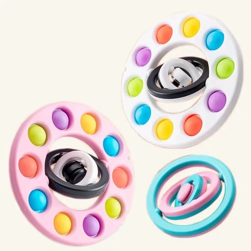 New Fidget Spinner Flip 3D adulti Antistress Hand Spinner giocattoli Antistress bambini tentano Antistress giroscopio sensoriale regali
