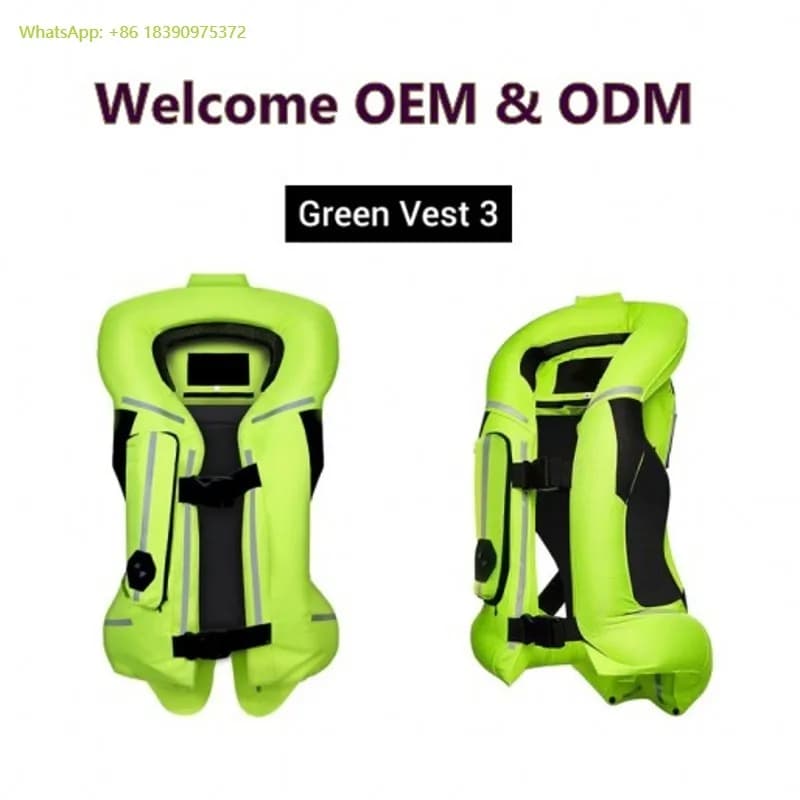 Gilet Airbag per Equitazione e Motociclismo con Fibbia di Sicurezza per Uomo, Giacca Protettiva Equestre OEM ODM
