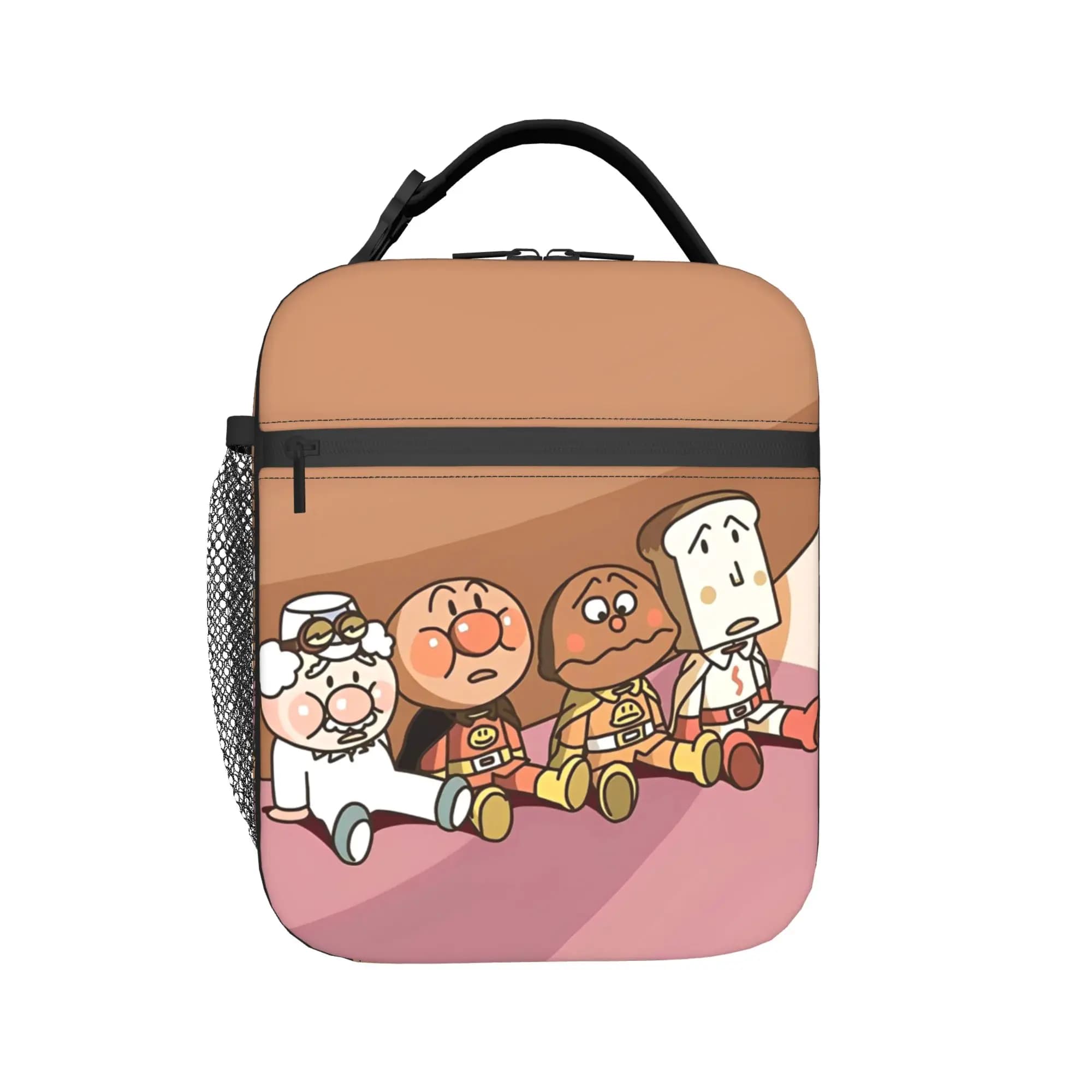 Borsa termica per il pranzo A-Anpanmans Anime Cartoon, borsa termica portatile Baikinman, borsa termica riutilizzabile, borsa per il pranzo, borsa per il pranzo scolastico, per picnic, Bento