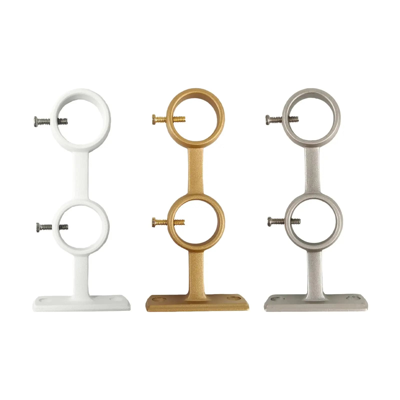 Accessori per staffe per aste per tende doppie gancio per asta supporto per asta per tende supporto per asta per tende supporto per parete per soggiorno casa