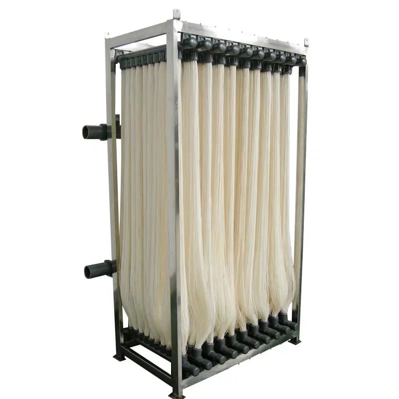 Pellicola per tende per il trattamento delle acque reflue Pellicola piatta in materiale PVDF