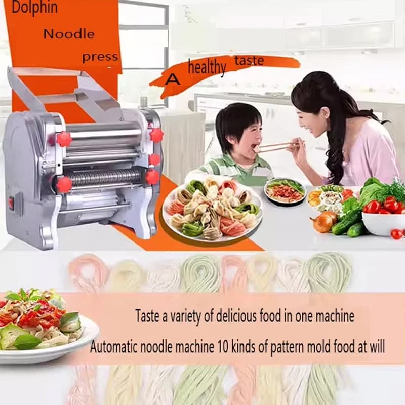 Noodles Maker Machine Noodle Paste Electric Pasta Making Midea Home Automatic 6 Sets Die Head Press Dough Roller Automaton Fully