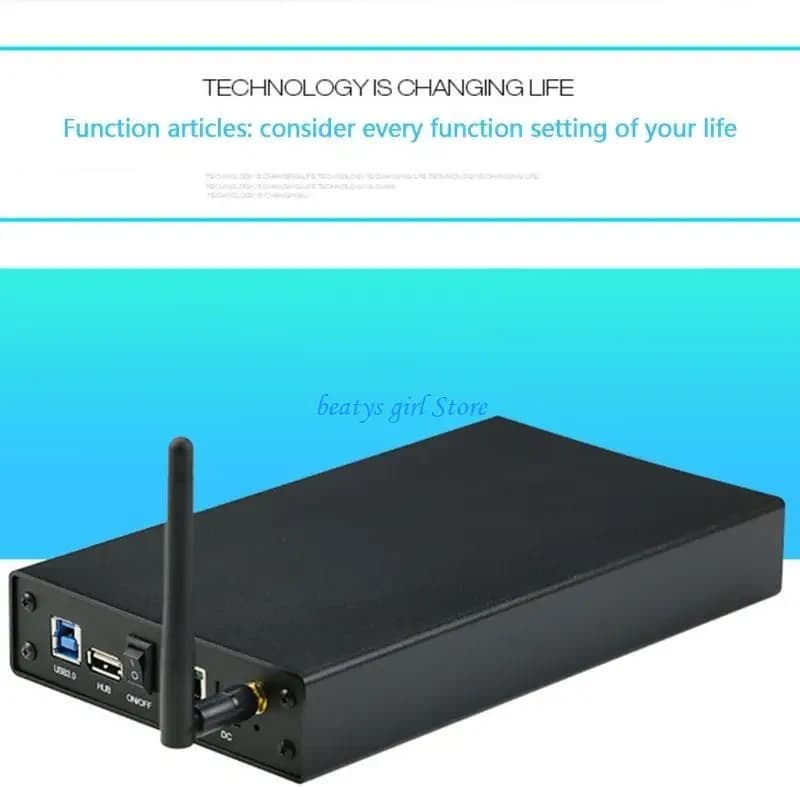 C7AB Blueendless 300Mbps USB HDD SSD Enclosure Custodia per disco rigido esterno portatile