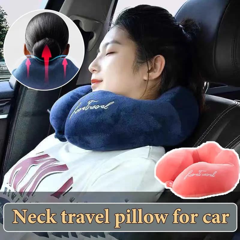 Cuscini per il collo in Memory Foam a forma di U per auto cuscino da viaggio per esterni a rimbalzo lento morbido cuscino per aereo per dormire fornitura sanitaria cervicale