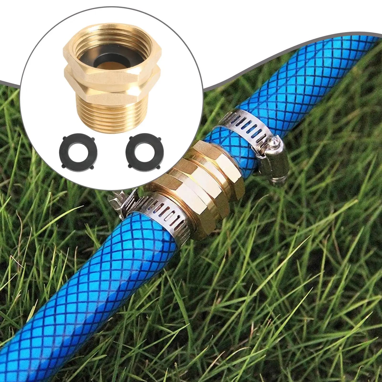 Garden Pipe Connector, Easy Installation, Robust Accessory for Spare Parts