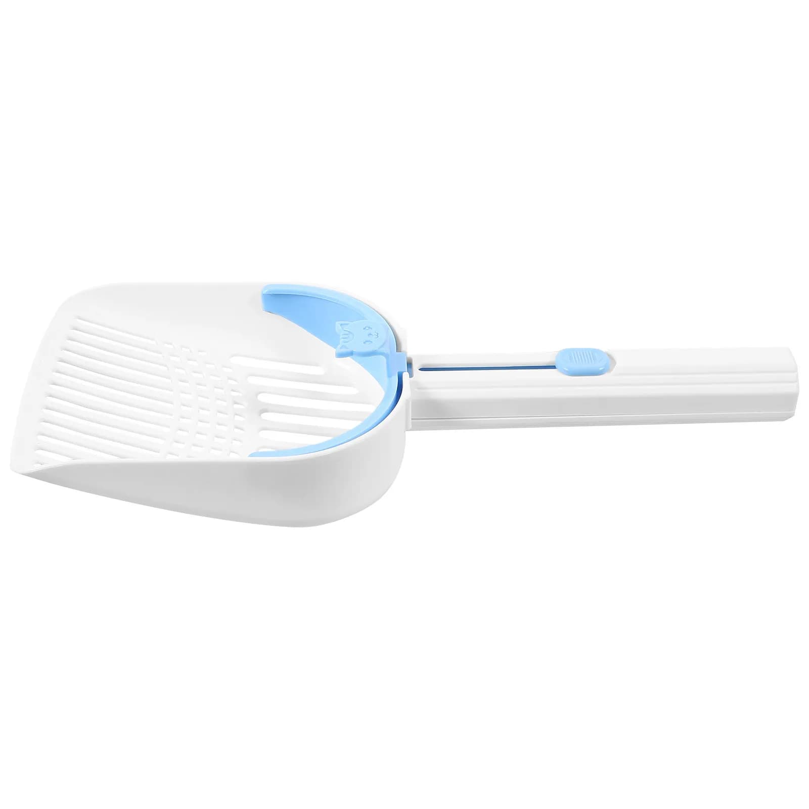Durable Plastic Cat Litter Scoop Easy Clean Pet Litter Shovel Reusable Sanitary Tool Cat Poop Scoop Reusable Pet Poop Clean Tool